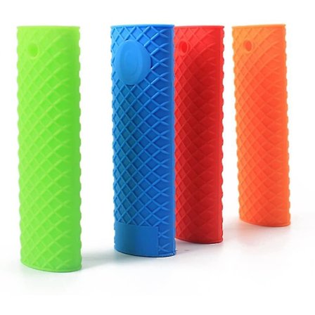 Liukumaton lämmönkestävä silikoninen kattilan kahvan suoja (vihreä)