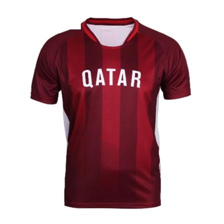 32 Länder Qatar World Cup Kortärmad Fotbollsfan T-shirt