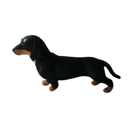 Realistisk Tax Plyschleksak - Verklighetstrogen Gosedjur Hund Present till Barn (Mjuk & Gosig)