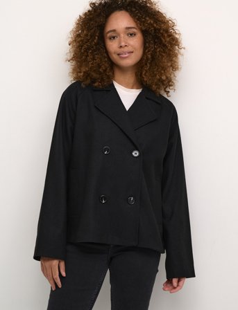 Kaffe Kafanny Short Jacket - Black - 38