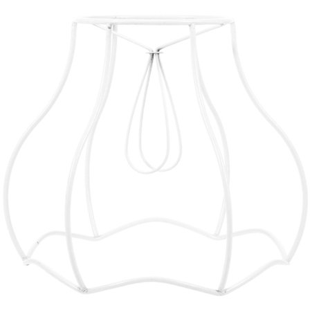 Lampunvarjostimen runko Vintage-lampunsuoja DIY-lampunvarjostimen runko Metallinen lampunvarjostimen rengasrunko Sisustus