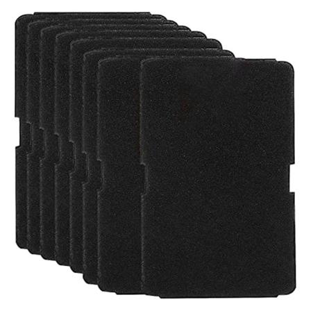 8 Vaihtosuodatinta 2964840100 Kuivausrummun Lämpöpumppukuivurille, Sienen Suodatin Elektrabregenzille (FMY) Black