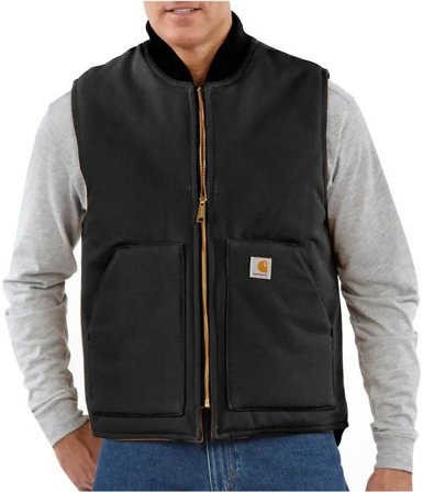 Carhartt Workwear M's Insulated Rib Collar Vest Carhartt Black