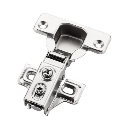 90-105° Avauskulman Hydraulinen Integroitu Kaapin Kulmasarana Lyhyt Varsi Täysi Peitto Vaimenninputki Sarana Kapealla Sivupaneelilla Kotiin