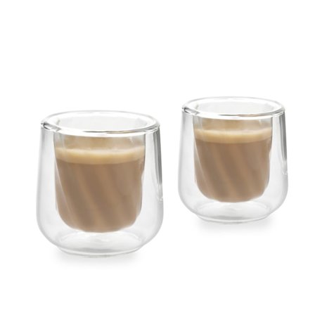 La Cafetière Siena Double-Walled Cortado Glasses - 2pcs.