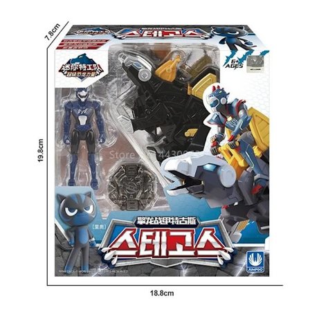 Nyaste Mini Force Transformation Leksaker Actionfigurer MiniForce X Simulering Djur Dinosaurie Deformation Mini Agent Toy