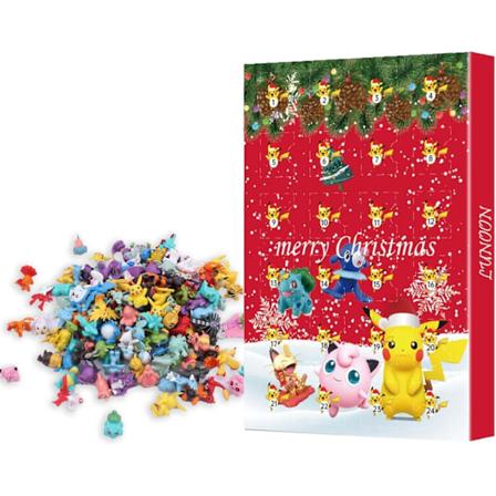 2024 Julkalender för barn, (Uppgraderad version) 24 presentbitar - slumpmässig stil (Blind Box), Adventskalender för barn Style B
