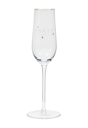 Riviera Maison Champagneglass Party-all-night-long H25