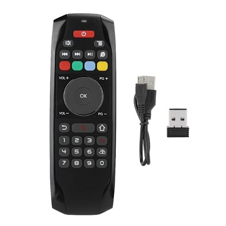 Mini-tangentbord för G7 2.4G Mus Tvåsidig Trådlös Bärbar Fjärrkontroll Tillbehör