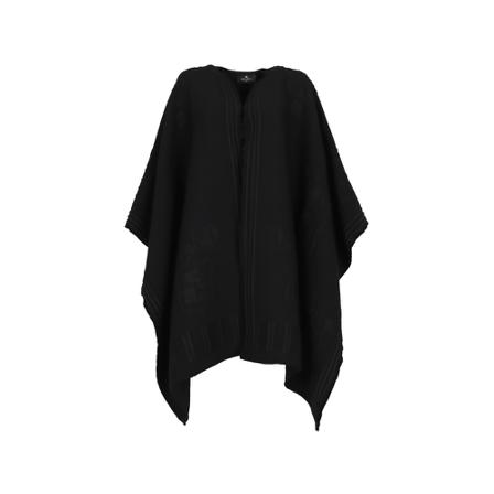 Etro, Jacket Zwart, Dames, Maat:ONE Size,wol