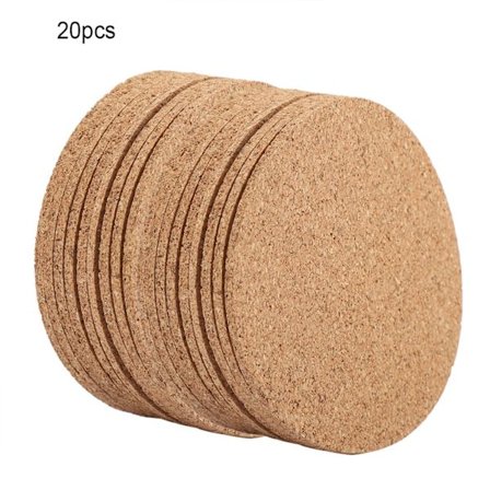 20 kpl puinen juoma-alusta teekuppi kahvikuppi alusta puinen pöytätavara kodin sisustus