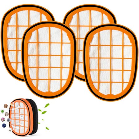 ING Støvsugerfiltre 4 Stykker Støvsuger Skumfilter Støvsuger Skumfilter Filter til Philips Speedpro Max 8000 Cp0663/01 7000