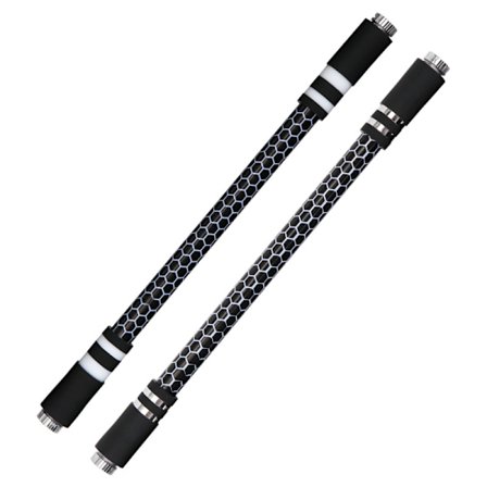 2 Roterende Penner Roterende Kulepenn med LED Anti-Sklibelegg