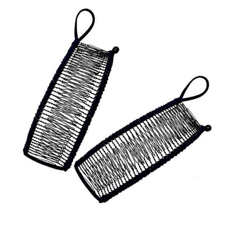 Nirvana Dobbel Kam Banan Hårklemme Strekkbar Banankam Vintage Banan Hårklemmer Uttrekkbare Hårtilbehør 30 Tann Banankam Klemme Profesjonell