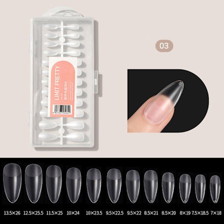 240 kpl Geel X Nails Tip Paina Extension Akryyli Full Cover