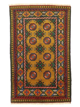 Tapis Afghan Fine 76X125 (Laine, Afghanistan)
