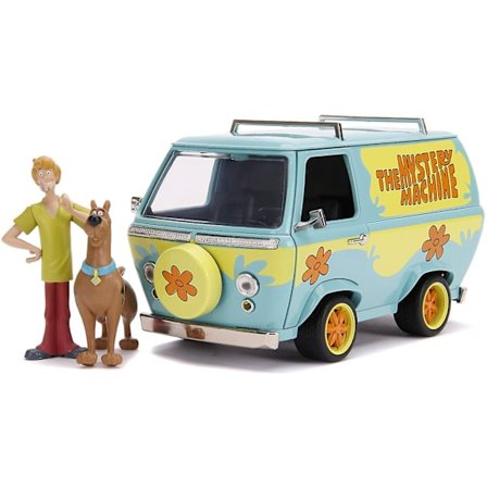Jada Scooby Doo Mystery Machine i 1:24 skala støpt med figur