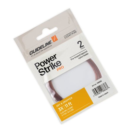 Guideline Dry & Dropper Leader 11' - 3X