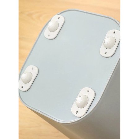 4 st söta miniplast självhäftande hjul mini svängbara hjul flyttbar låda