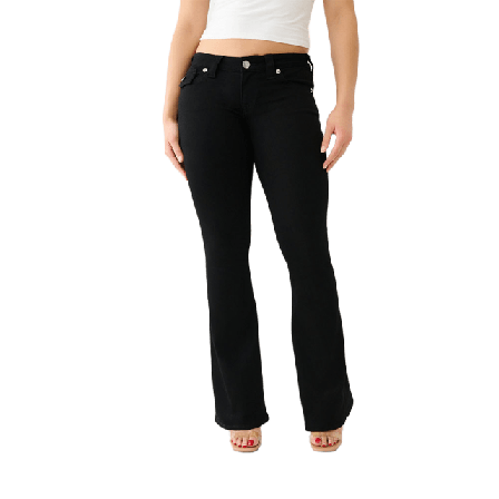 True Religion JOEY LOW RISE FLARE Jeans Dam Svart 30
