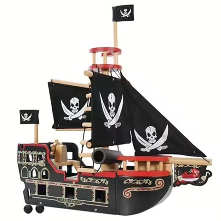 Barbarossa Piratskepp med Figurer - Le Toy Van