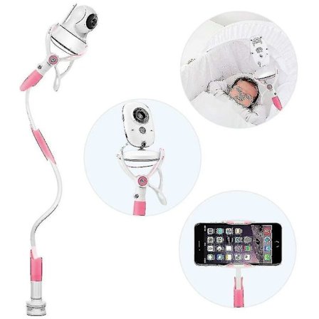 Kamera holder, universel babyalarm holder, mobiltelefon holder, kompatibel med Philips Avent Motorola Hello Babyalarm