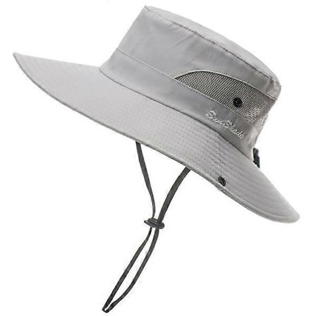 Poninhäntä Aurinkohattu Naisille UV-suoja Taitettava Verkkokangas Leveä Lieri