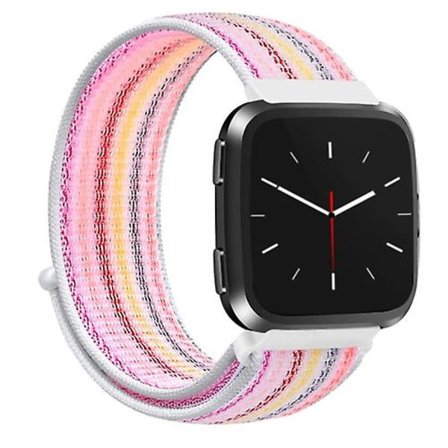 För Fitbit Versa 1 / 2 Universal Nylon Armband Watch Band