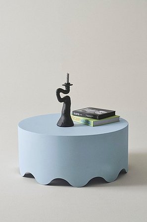 Jotex - Soffbord 80x80 Cm Järn Ljusblå BOOM - Köp Soffbord hos Jotex