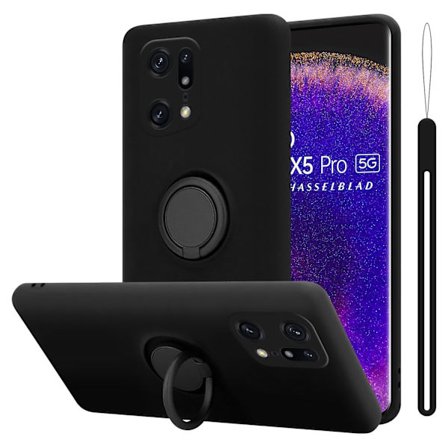 Oppo FIND X5 PRO Hülle Handy Cover TPU- case - flytande design med ring