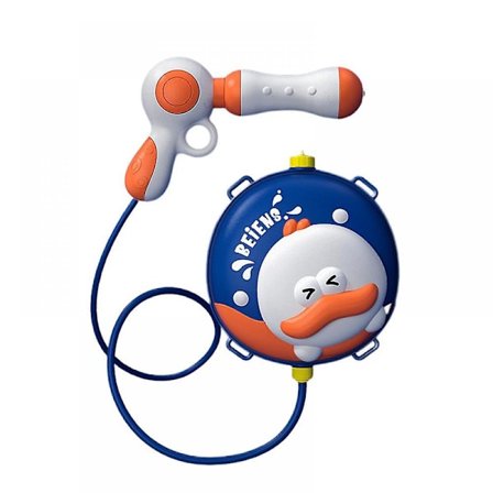 Barn Vattenryggsäck Vatten Med Stor Vattentank Och Justerbara Remmar Vatten Poolleksaker För Sommar Utomhus Strandspel(vit Anka)