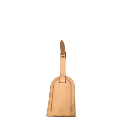 Louis Vuitton Vintage, Pre-owned Leather key-holders Beige, Dames, Maat:ONE Size,leer