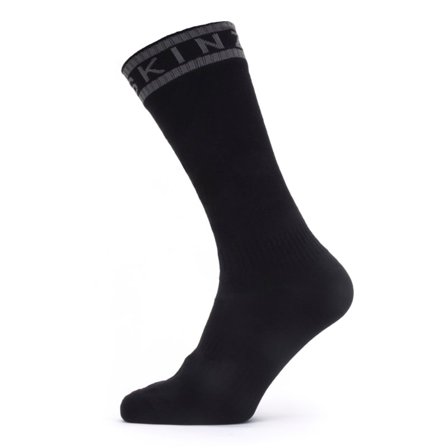 Sealskinz Warm Weather Mid Sock Hydrostop Men workout socks Black XL