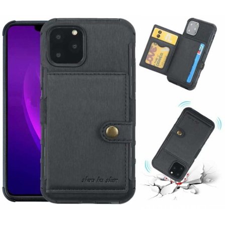 iPhone 12 Pro Max Stöttåligt Skal med Kortplats 4-FACK Streetwise V3