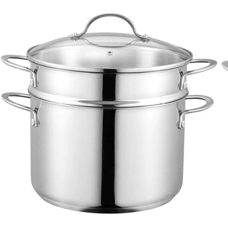 Dorre Kosmos pastagryde med indsats 7,6 liter - Rustfri stål | KitchenOne