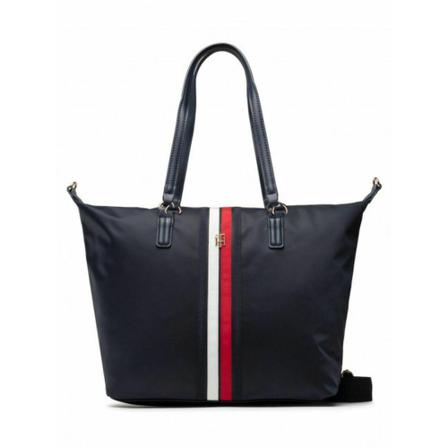 Tommy Hilfiger, Shoulder Bags Blauw, Dames, Maat:ONE Size