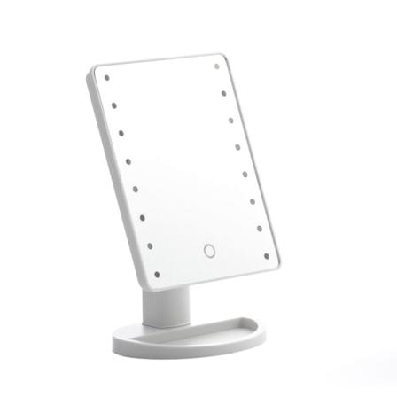 Justerbar Sminkspejl med LED Hvid