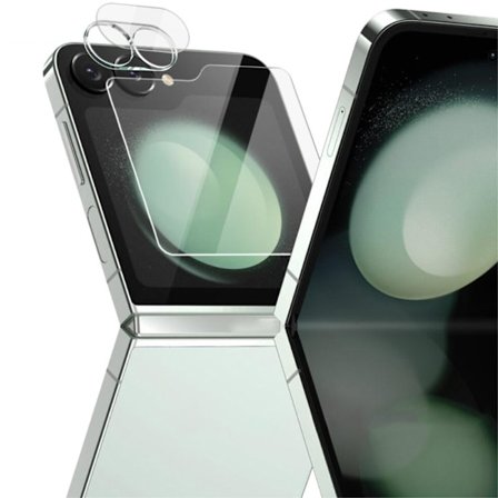 Imak Härdat Glas Linsskydd+Bakskärmskydd Samsung Galaxy Z Flip 7
