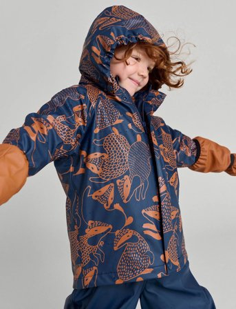 Reima Rain Pants, Loiske - Navy - 86