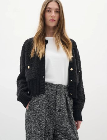 InWear Guoiw Cardigan - Black - XXXL