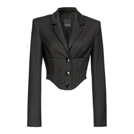 Pinko, Blazers Czarny, Kobieta, Rozmiar: S