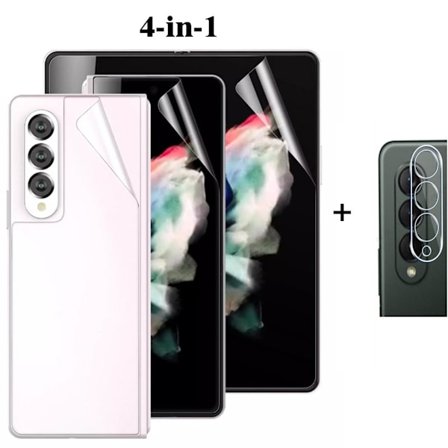 4-in-1 Samsung Galaxy Z Fold 3 Hydrogel Skärmskydd
