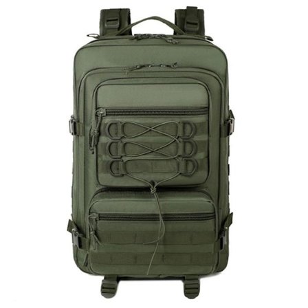 Tech Discount vandrerygsæk med en kapacitet på 40L 30x50cm, velegnet til camping og udendørs vandring, vandafvisende design