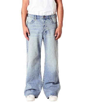 Neuw Kurt Baggy Cruz Light Indigo Byxor Herr Blå w29l32