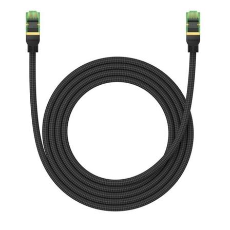 Baseus netværkskabel cat. 40Gbps 2m - Flettet sort