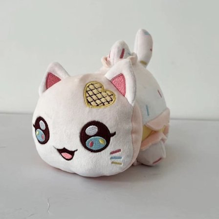 Aphmau Meemeows Plysdue, Kattedue, Blød Koselegetøj Hamburg-WELLNGS