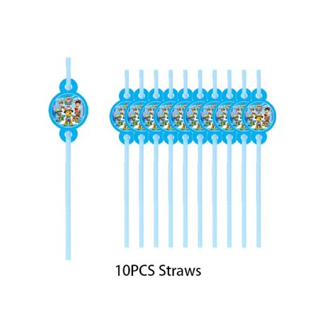 Paw Patrol Fødselsdagsdekoration Festartikler Sæt Balloner Baggrund Tallerken Kop Kagepynt Paw Patrol Klistermærker Festartikler Børn