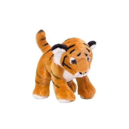 Baby Tiger Gosedjur Söt Plyschleksak Mjuk Dockor Present Till Barn (23cm Brun)