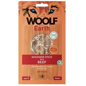 Woolf Earth Noohide stick, Beef, Small, 10 stk