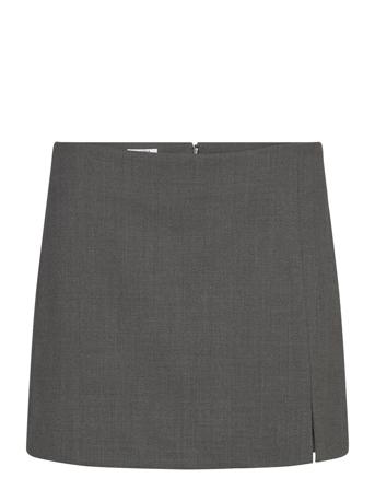 Filippa K Tailored Mini Skirt Grå
